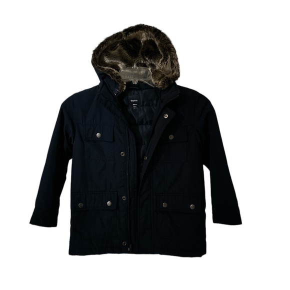 GAP Other - Gap Kids Navy Blue Hooded Jacket sz Small